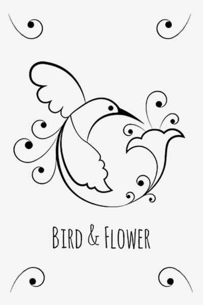 Bird and Flower logo